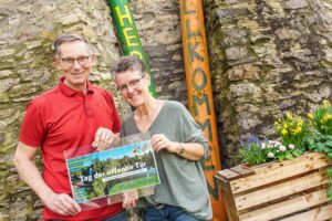 Andreas und Anke Thünker öffnen am Sonntag (26. Mai) die Türen der Hollager Mühle und freuen sich auf zahlreiche Gäste. Foto: Thomas Remme / Gemeinde Wallenhorst