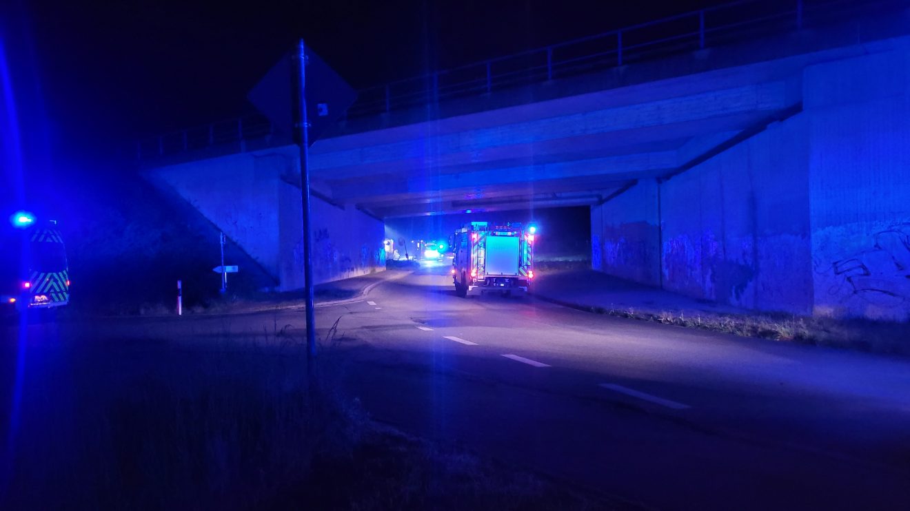 Ein schwerer Verkehrsunfall am Hörnschen Knapp ereignte sich in der Nach zu Montag in Wallenhorst. Foto: Marc Dallmöller / md-foto.com