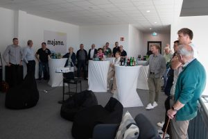 Offene CDW-Fraktion bei der majamo GmbH in Bramsche-Schleptrup. Foto: CDW Wallenhorst