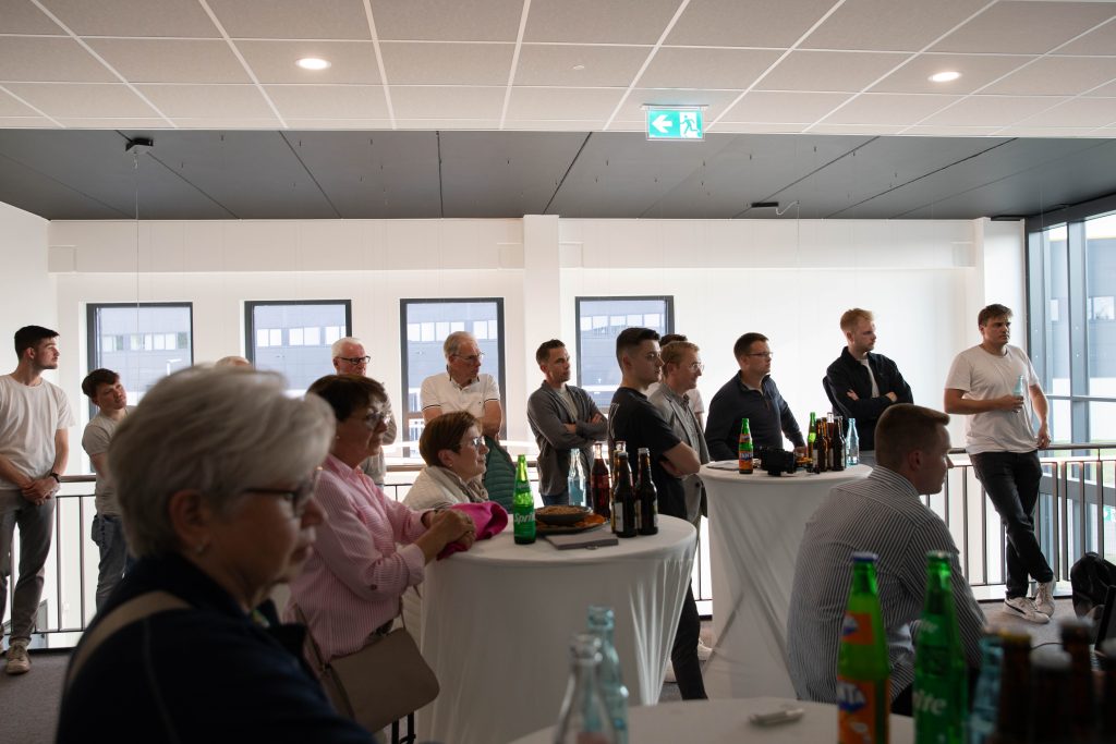 Offene CDW-Fraktion bei der majamo GmbH in Bramsche-Schleptrup. Foto: CDW Wallenhorst
