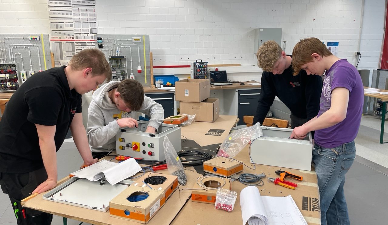 Eindrücke vom 1. Tag der Ausbildung in Wallenhorst. Foto: konsequent / Wir für Wallenhorst e.V.