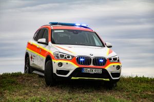 Ein Fahrzeug der Sanitäter vor Ort (SavO) des DRK Wallenhorst war auch im Einsatz. Symbolfoto: Marc Dallmöller / md-foto.com