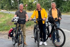 Machen sich für Bedarfsampeln in Hollage und Rulle stark: (v.l.) die Ratsherren Hubert Pohlmann, Guido Pott und Hans Stegemann. Foto: SPD Ratsfraktion