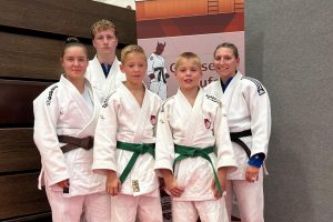 Starke Auftritte der Hollager Judoka beim Teufel-Turnier in Garbsen. Fotos: Blau-Weiss Hollage