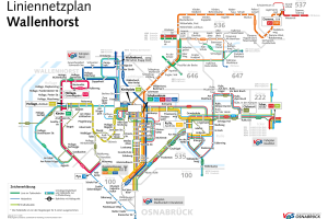 Der neue Liniennetzplan ab November (Grafik: VOS Wallenhorst