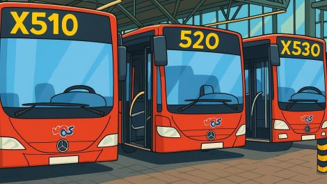 Neue Buslinien für Wallenhorst. Symbolbild: FDP Wallenhorst mit ChatGPT