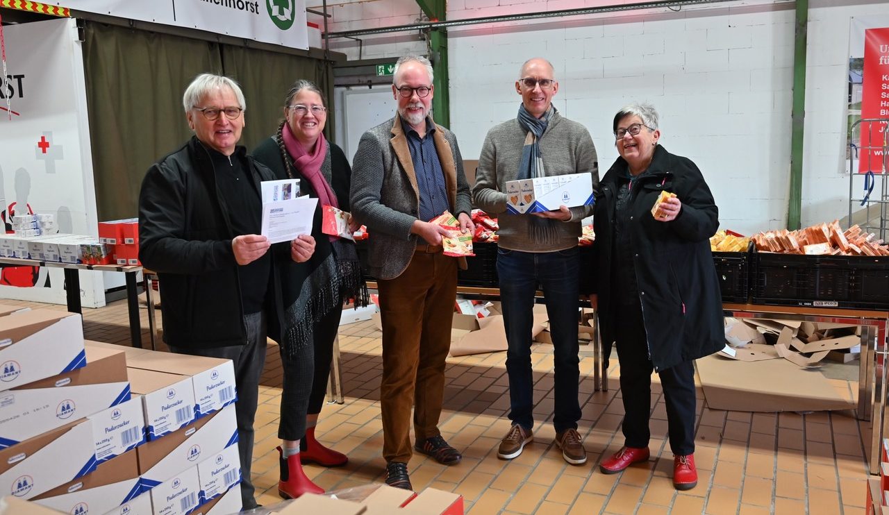 Aktion Weihnachtskekse: 4.500 Tüten für die Tafeln in Stadt und Landkreis Osnabrück. Foto: DiakonieStiftung Osnabrück Stadt und Land