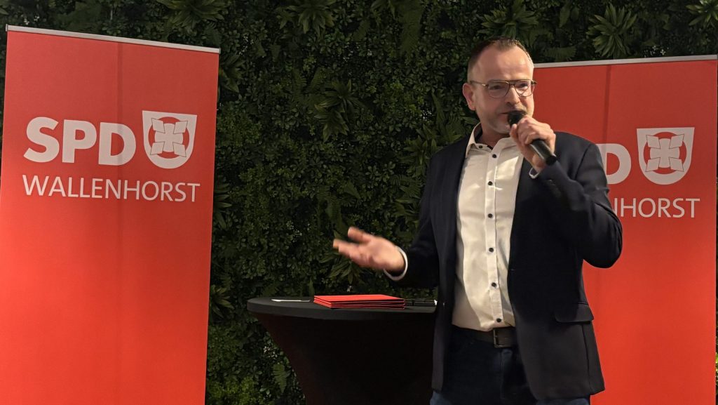 Christian Böwer, von der SPD Wallenhorst unterstützter Bürgermeisterkandidat. Foto: SPD Wallenhorst