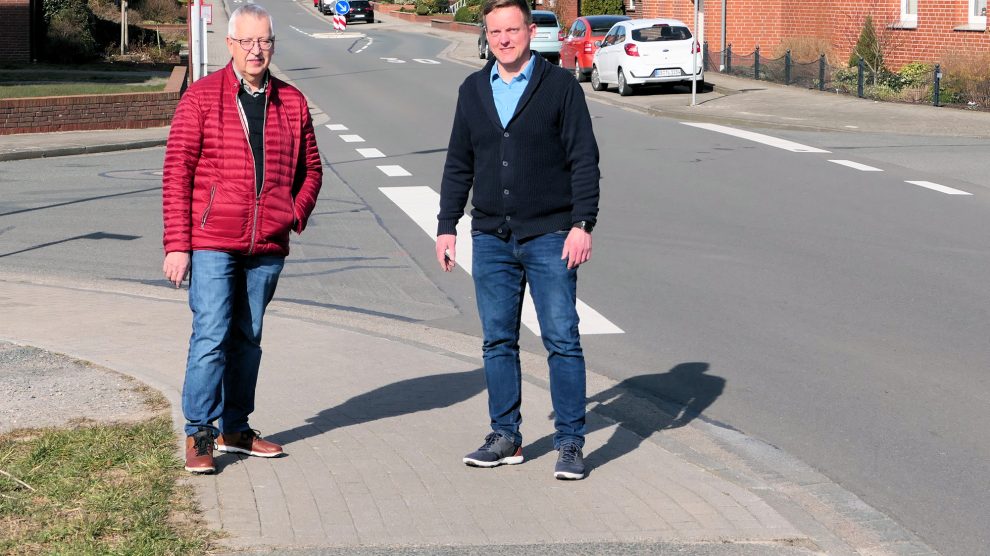 Ernst August Schulterobben und Andre Budke von der CDU Wallenhorst im Bauausschuss. Foto: CDU Wallenhorst