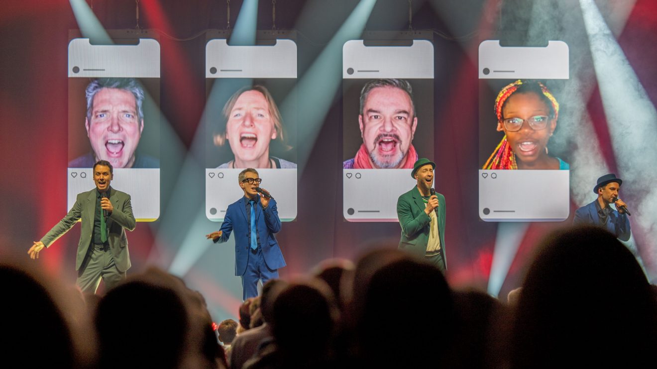 Maybebop präsentieren ihr Programm „Muss man mögen“ in Wallenhorst. Foto: Gemeinde Wallenhorst / André Thöle