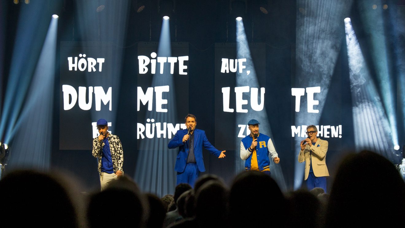 Maybebop präsentieren ihr Programm „Muss man mögen“ in Wallenhorst. Foto: Gemeinde Wallenhorst / André Thöle