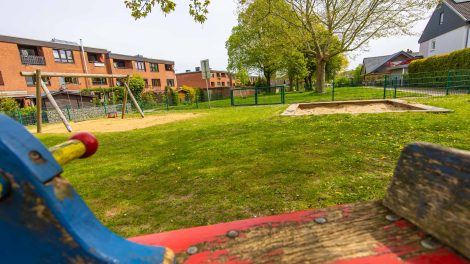 Der Spielplatz am Hubertusring soll aufgewertet werden. Foto: Gemeinde Wallenhorst / André Thöle